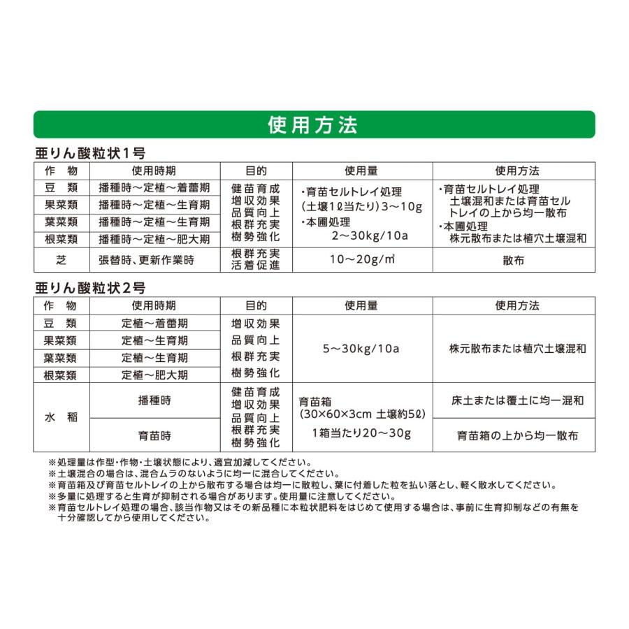 亜りん酸粒状1号 10kg OATアグリオ｜亜りん酸粒状肥料 0-7-5 (SDS確認