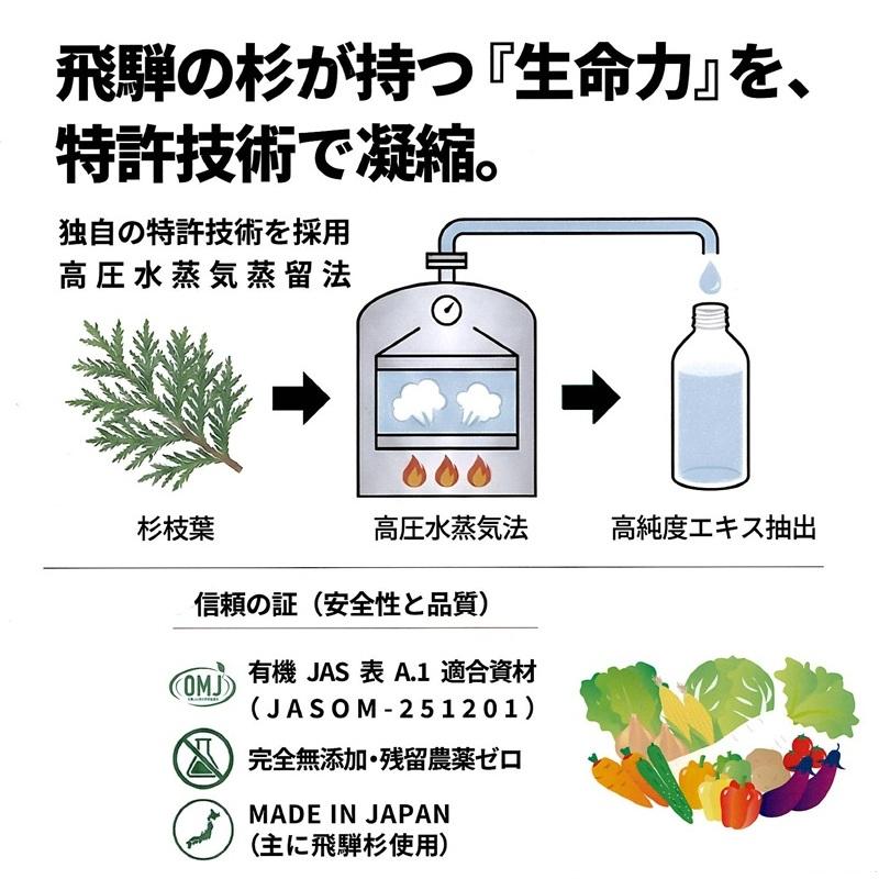 飛騨森水 10L 東海グローバルグリーニング ｜100倍希釈 バイオスティ