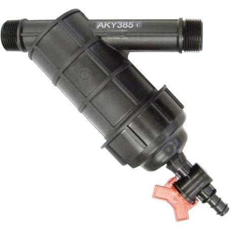 ろ過器 スクリーンフィルター AKY38525 取付口径25mm サンホープ 濾過器 サンドフィルター