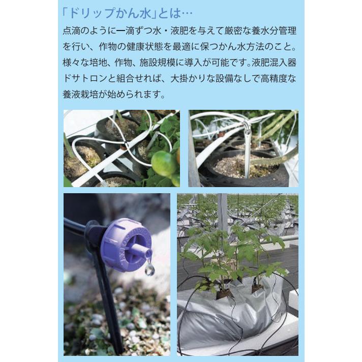 個人宅配送不可) 硬質ドリップチューブ 200m巻 PL-ND1220W 白 口径 