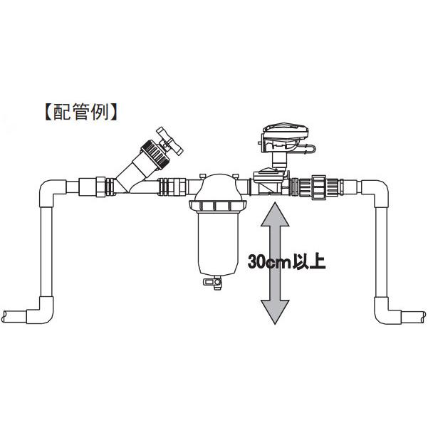 自動潅水タイマー スプリンクラーシンカー DC1SG (接続口径：20mm,25mm