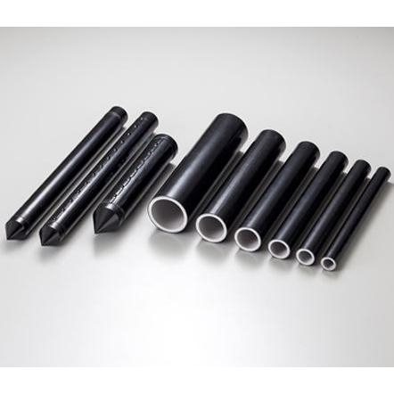 50本セット) 農業用支柱 コンポーズ コンポーズパイプ 33mm×1.5m 黒 33 