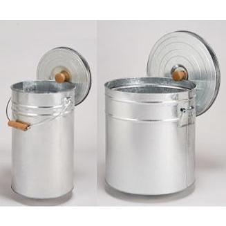 トタン丸型米びつ TMK-30 30kg入 米缶 貯米器 丸缶 ライス