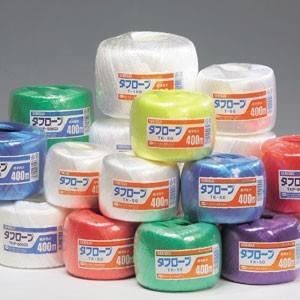 セキスイ タフロープ 玉巻 TK-50 1巻 (白 赤 黄 青 銀 色選択) 幅50mm