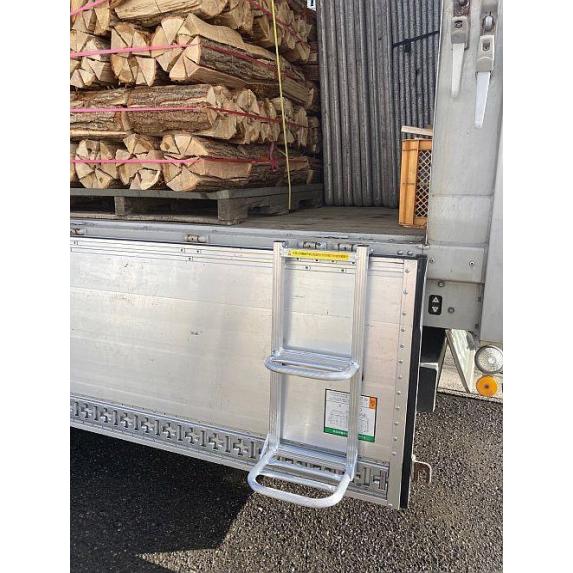 徳用2台セット) トラック用 荷台はしご 2段 74cm×30cm (荷台
