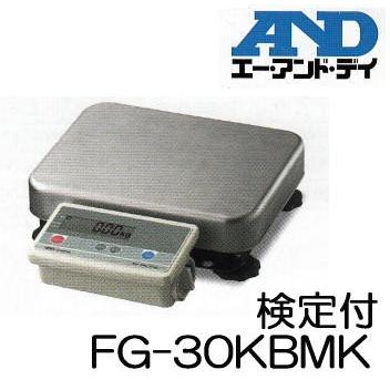 エー・アンド・デイ A＆D デジタル台はかり FG-30KBM-K 30kg 検定付 (目量：10g) :sinw0047:ザ・タッキー