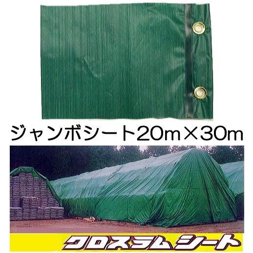ブルーシートより1割以上軽い クロスラムジャンボシート 20m×30m : ザ
