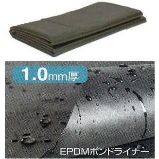 タカショー EPDMポンドライナー ICB-0506 (46233900) 5m×6m×1mm厚 池