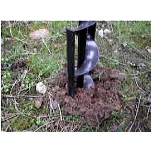 簡単穴掘り器 75mm かんたん穴堀器 かんたん穴堀り器 スパイラル