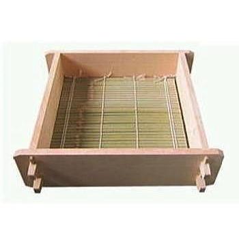 国産品 手造り 角せいろ 竹す 尺一寸 33cm用 (角セイロ 竹ス、竹すだれ