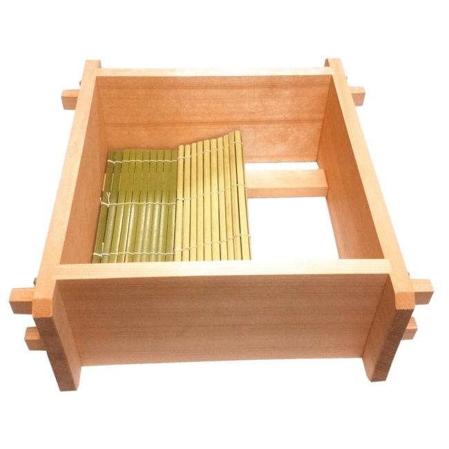 特選国産品 米桧 角せいろ 身のみ (角セイロ 体のみ1段) 9寸(27cm) 深