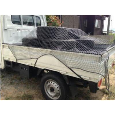国産品 強力タイプ) トラックネット 1.8×2.1m ゴムバンド(17mm×6m)付