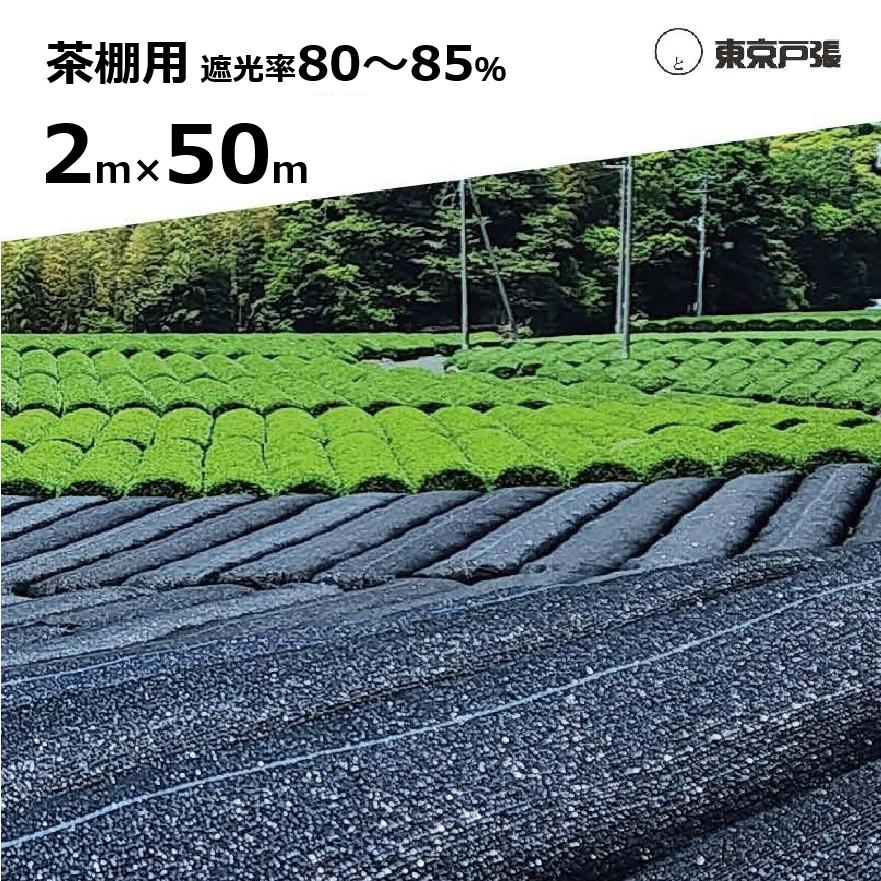 2026年11月以降予定) 茶棚用遮光ネット 幅約2m×長さ約50m 東京戸張