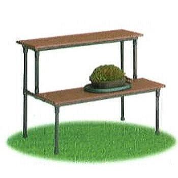 盆栽棚 YFR-92 イレクター組立キット 幅90cm2段 組立式 矢崎化工 | ブランド登録なし