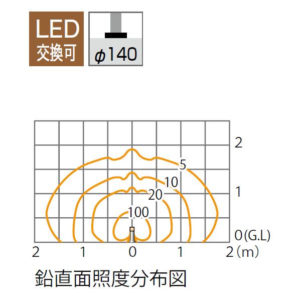 タカショー シンプルポールライト 12V 24V エクスレッズ ミニポール 