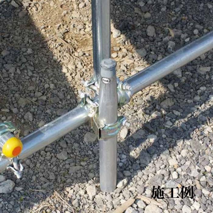 5本セット特価) くい丸 打ち込み杭 φ27.2×2500mm 3.0kg ×5本 (杭