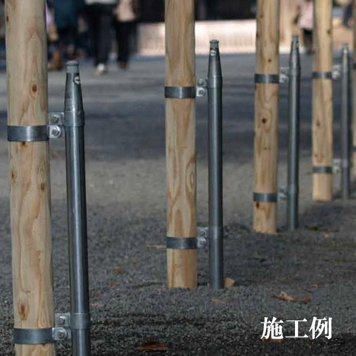 くい丸 φ48.6mm×1700mm 4.6kg ×5本 (5本セット特価 送料無料 くい丸 φ48.6mm×1700mm 4.6kg ×5本 (5本セット特価 送料無料