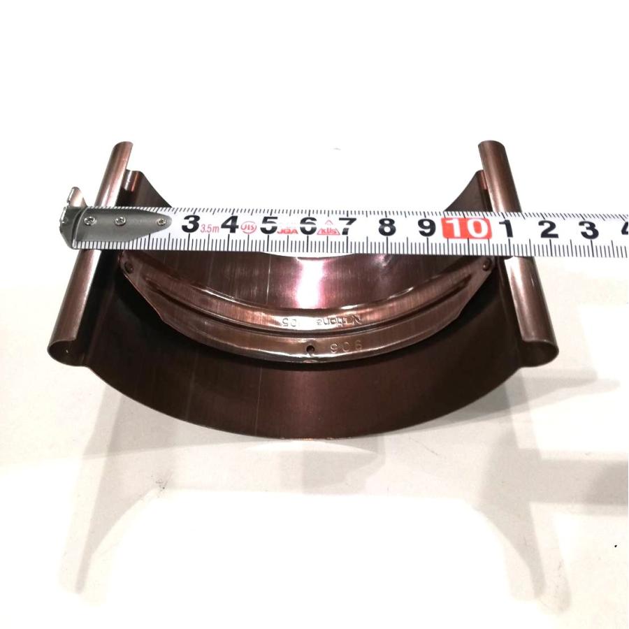 2個セット特価) 松下電工 ナショナル いぶし銅 雨樋 受金具 (竹) 銅製