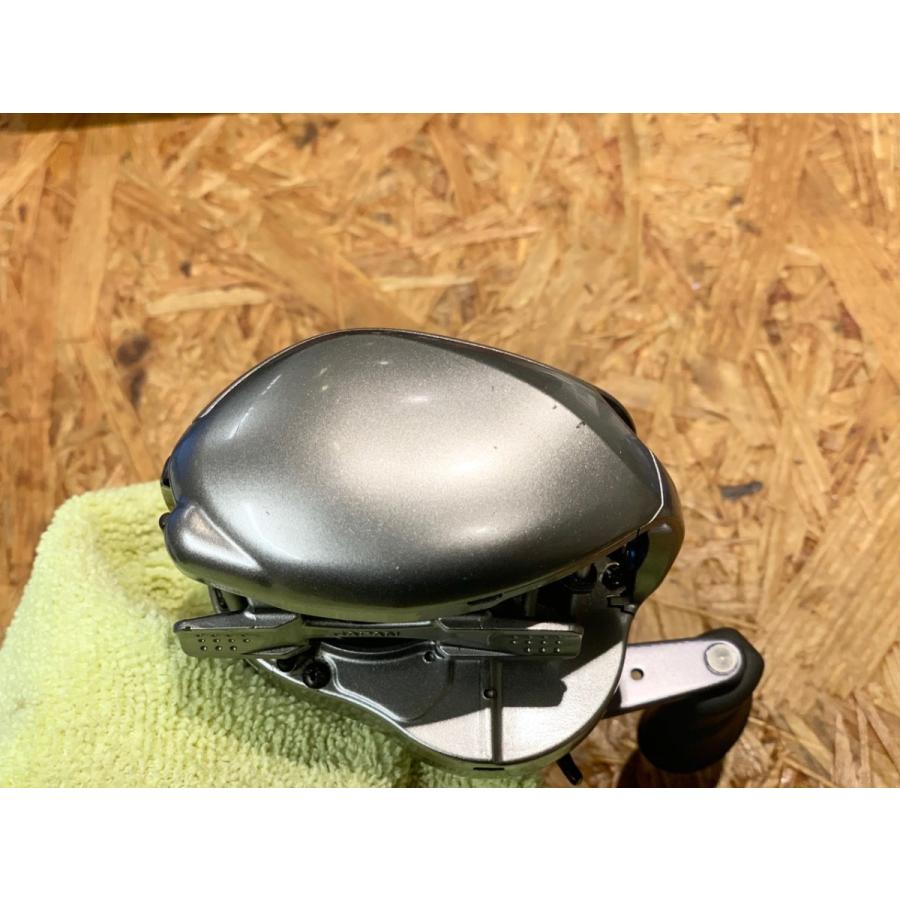 07メタニウムMg7左 夢屋34mmBFSスプール ハンドルカスタム : タックル