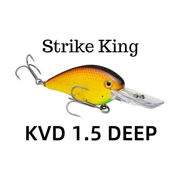 ストライクキング　KVD　1.5　ディープダイバー　スクエアビル　【送料220円】｜tacklegarage-grow