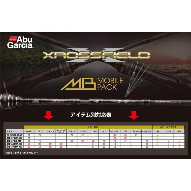 アブガルシア　クロスフィールド　モバイル　734L MB Abu Garcia（アブガルシア） ABU XRFS-734L-MB クロスフィールド