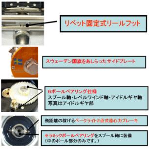 Abu Garcia（アブガルシア） アンバサダー 5500CS/5501CS ロケット