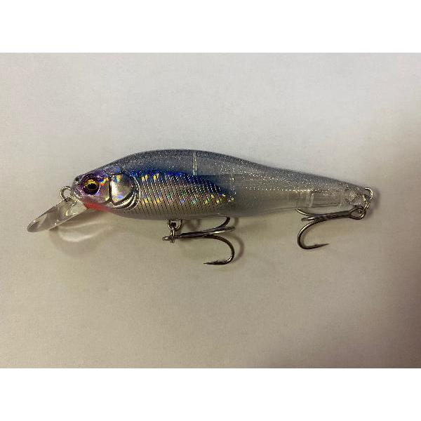 Leurre Megabass X-80 JR SW – Couleur HT Shirasu, Coulant, 65mm, 6g, Pour Bar