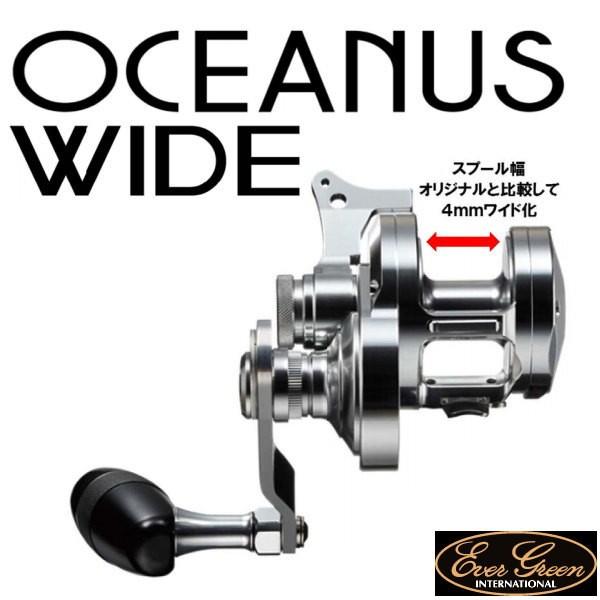 EverGreen - EVER GREEN 常緑植物 オケアノス  広広とした アウトドア、釣り、旅行用品-ベイトリール（ルアー用）-釣り