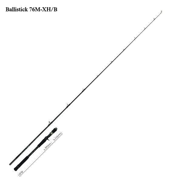 Ballistick ヤマガブランクス バリスティック 76M-XH/B : 池袋タックル