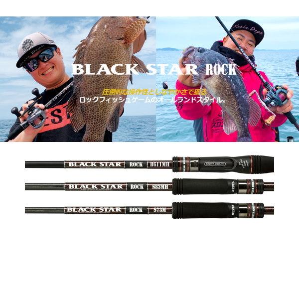 ゼスタ ブラックスター ロック S73M ゼスタ ロックフィッシュ