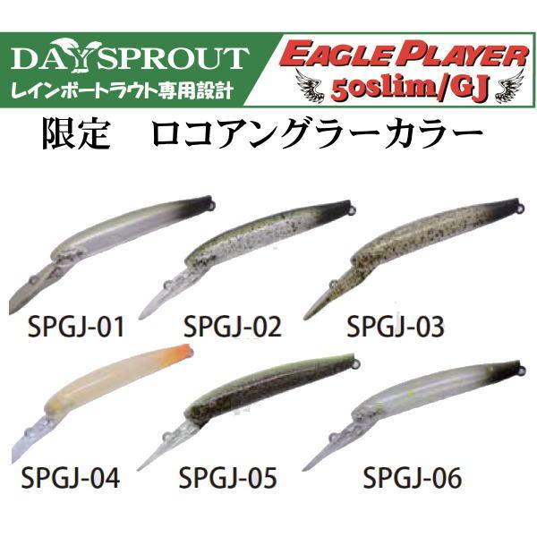 ディスプラウト　イーグルプレーヤー50slim/GJ 4点 イワチャキン　城峰 ディスプラウト イーグルプレーヤー 50slim/GJ グリグリジャーク DSR