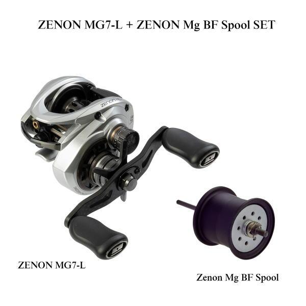 ⚠️本日21時まで出品⚠️アブガルシア ゼノンMG7-L Mg BF スプールセット Abu Garcia（アブガルシア） ABU ZENON MG7 ゼノンMG7-L + Zenon Mg BF