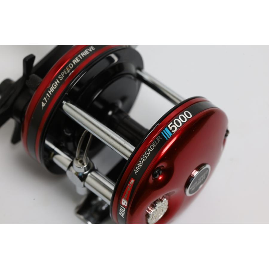 ABU ガルシア　5000番?代 パーミングカップ レッド （注意・難有り） Abu Garcia（アブガルシア） アンバサダー 5000 パーミングカップ 動画