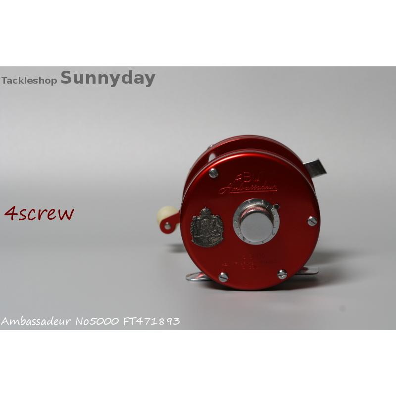 アブガルシア　アンバサダー　5000　4スクリュー　471893　未使用品｜tackleshop-sunnyday