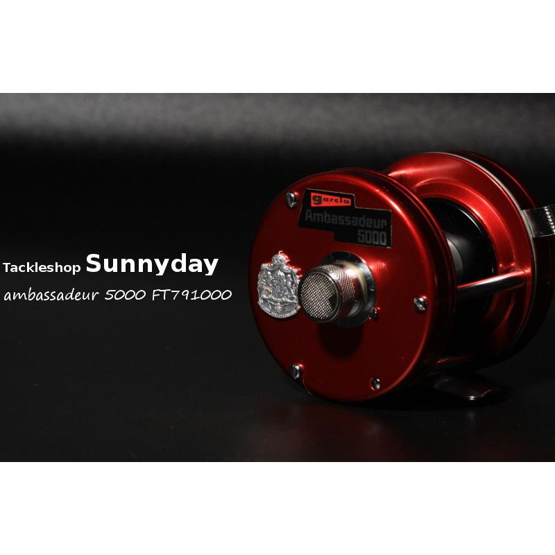 アブガルシア　アンバサダー　5000　791000（01）激レアな鍋型カップ　ステッカーモデル｜tackleshop-sunnyday