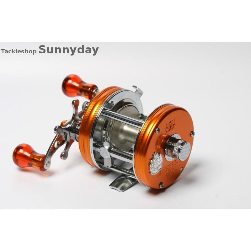 アブガルシア アンバサダー 5500 C　サンセットオレンジ　ベアリングチューン　未使用並み中古｜tackleshop-sunnyday｜02