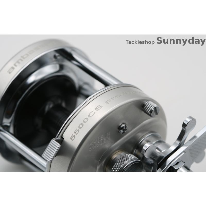 アブガルシア アンバサダー 5500 CS プロロケット　シルバー｜tackleshop-sunnyday｜04