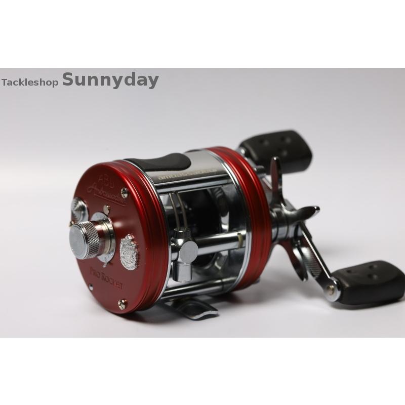 アブガルシア アンバサダー 5501 CS プロロケット　レッド 左　未使用並み中古｜tackleshop-sunnyday｜06