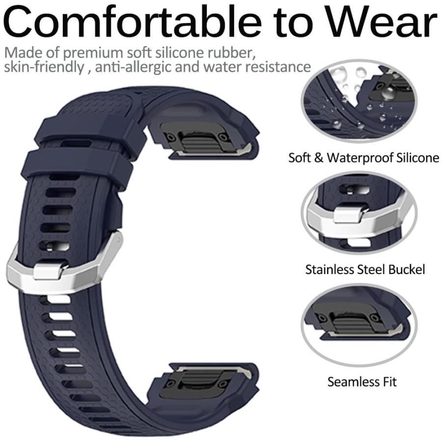Miimall Compatible with Amazfit Falcon Watch Bands 22mm for Women Men, No G｜tactshop｜03