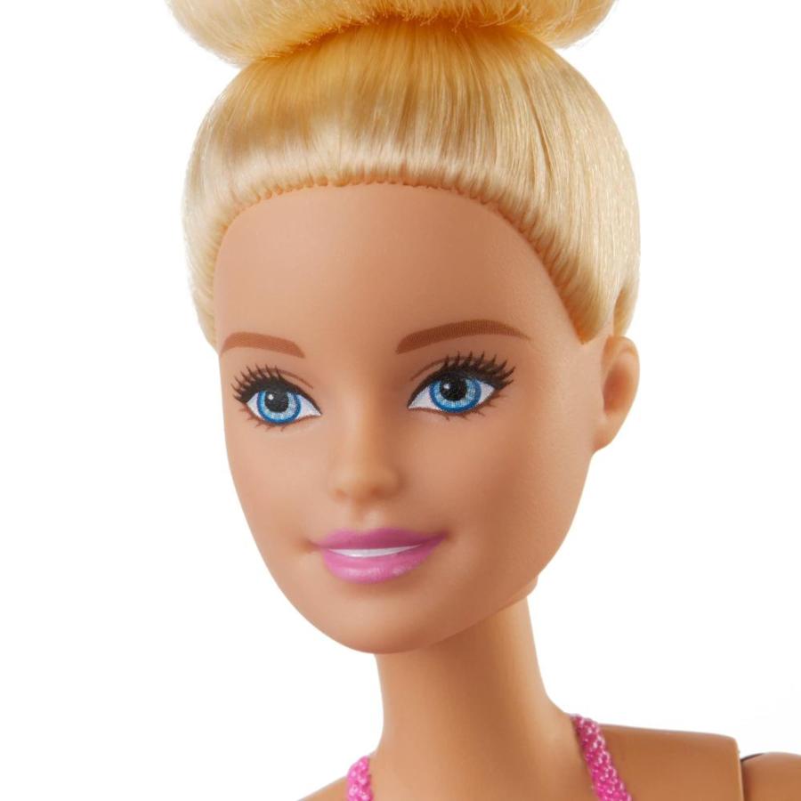 手頃な価格 Barbie Ballerina Doll with Ballerina Outfit， Tutu， Sculpted Toe Shoes and B
