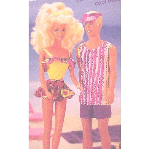 Beach Fun Barbie&Ken 2 Doll Giftset Special Edition並行輸入品 第一