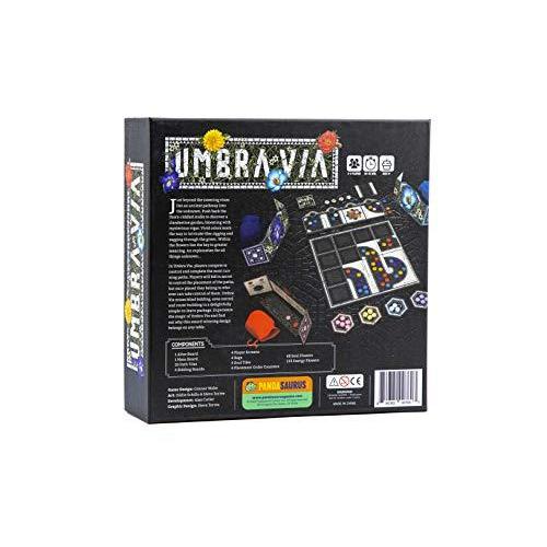 Pandasaurus-Games Umbra Via - 戦略 - ボードゲーム - 秘密のオークションとタイル配置 家族に優しいボードゲーム -｜tactshop｜02