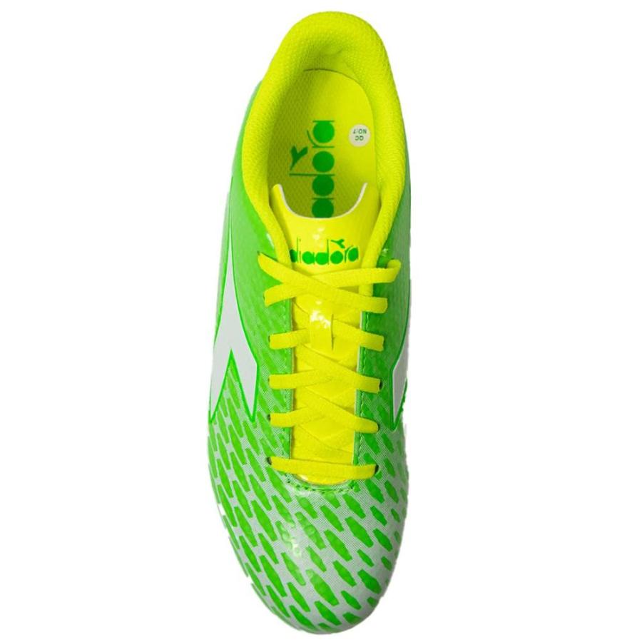 Diadora boys Cattura MD Jr Soccer FG Shoes, Green/Yellow, 5 Big Kid並行輸入品｜tactshop｜04