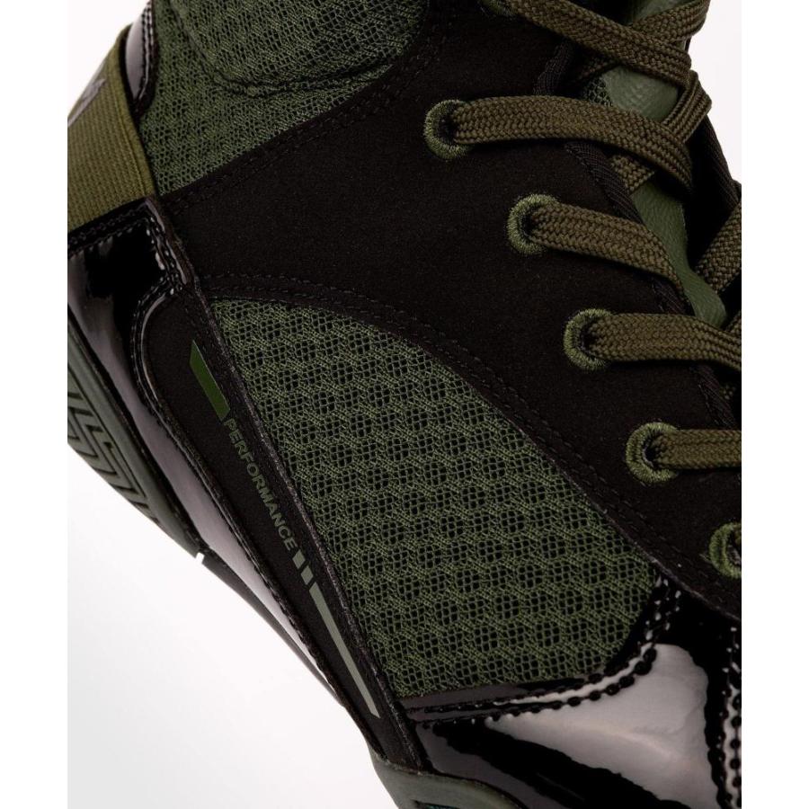 在庫限り】 新品 Venum Elite Boxing Shoes VENUM ボクシングシューズ GIANT LOW BOXING SHOES (ブラック×レッド) リングシューズ ボクシング フットワーク ワークアウト アッパー 軽い 軽量 送料無料
