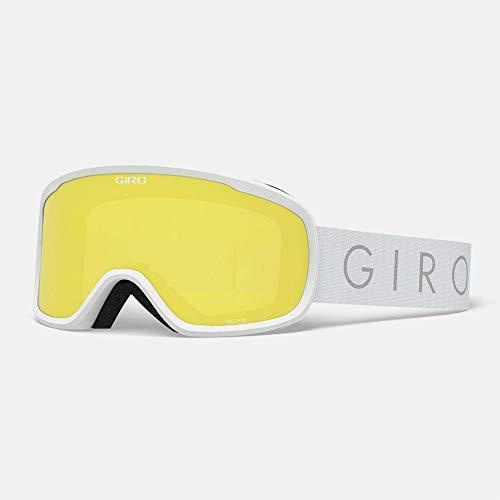 Giro Moxie Womens Snow Goggle - White Core Light Strap with Amber Pink/Yell｜tactshop｜04
