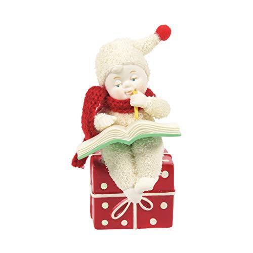 Department 56 Snowbabies Classics Christmas Memories Checking Santa's List｜tactshop｜02