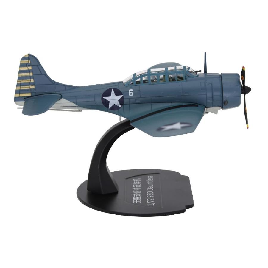 正規品・保証付 TANG DYNASTY 1:72 SBD Dauntless Dive Bomber Metal Plane Model，United States