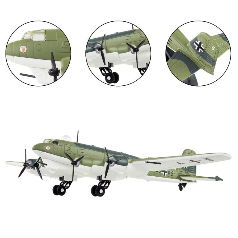 HANGHANG 1/144 FW-200 Condor Fighter Plane Metal Fighter Military Model Die｜tactshop｜02