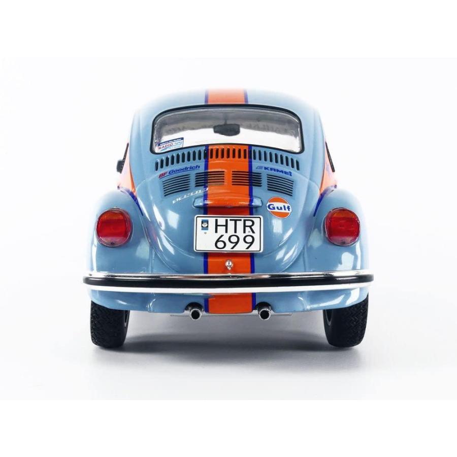 ミニカー 1/18 フォルクスワーゲン ビートル SOLIDO 1/18 BEETLE 1303 TEAM GULF N 7 RALLY COLDS｜tactshop｜05