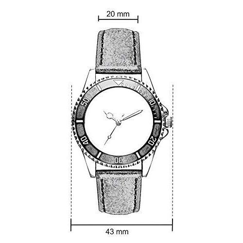 Men's Watch Gift for Alpina B5 Fans Cockpit Quartz Analog Wrist Watch L-206｜tactshop｜03